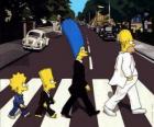 Семья Симпсонов через улицу очень элегантная